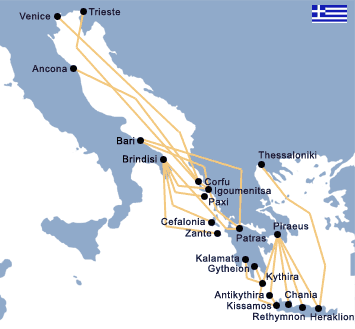 Freight to Greece